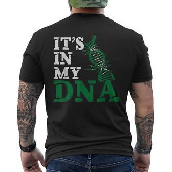 Saudi Arabia Its In My Dna Arabian Flag Saudi Arabia Men's T-shirt Back Print - Monsterry AU