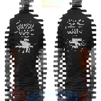 Save The Winos Wine For The Wine Lover Mens Back Print T-shirt - Thegiftio UK