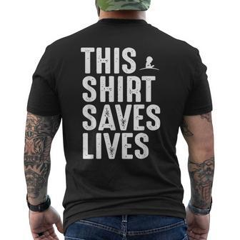 This Saves Lives Men's T-shirt Back Print - Seseable