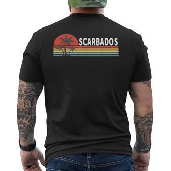 Scarbados Name For Scarborough North Yorkshire Men's T-shirt Back Print - Seseable