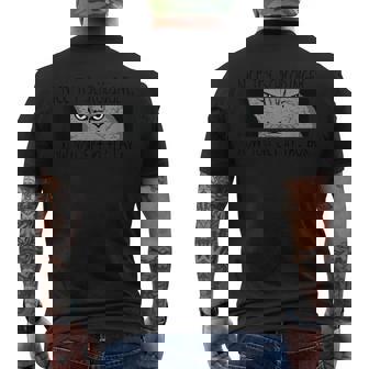 Schrodinger's Cat T Quantum Physics Graphic Men's T-shirt Back Print - Thegiftio UK