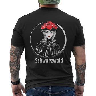 Schwarzwaldmädel Schwarzwald T-Shirt mit Rückendruck - Geschenkecke