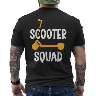 Scooter Squad Scooter Men's T-shirt Back Print - Monsterry