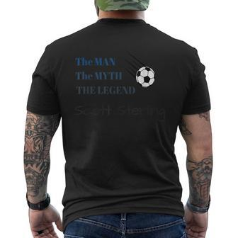 Scott Sterling T Studio C Soccer Goalie Fan Wear Men's T-shirt Back Print - Monsterry