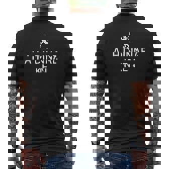 Scottish History Clothing Ah Dinnae Ken Scotland Mens Back Print T-shirt - Thegiftio