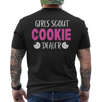 Scout For Girls Cookie Dealer Scouting Cookie Baker Season Men's T-shirt Back Print - Monsterry