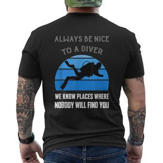 Scuba Diver Quote Love Dive Diving Humor Open Water Mens Back Print T-shirt - Thegiftio UK