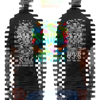 Scuba Vbs 2024 Vacation Bible School Diving Into Friendship Men's T-shirt Back Print - Thegiftio
