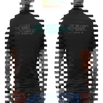 Secret Intelligence Service Sis Mi6 Uk Spy Agency T-Shirt Mens Back Print T-shirt - Thegiftio