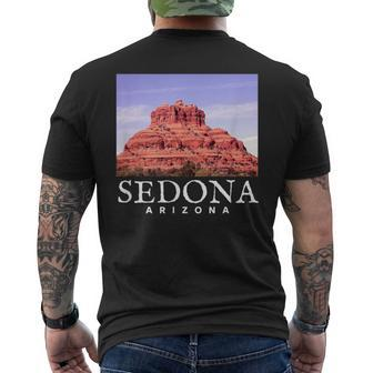 Sedona Arizona Bell Rock In Sedona Men's T-shirt Back Print - Monsterry