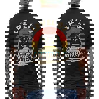 Segundo Aniversario De Bodas Para Esposo Esposa Nivel 2 Completo Camiseta Hombre Estampado Espalda - Regaloses