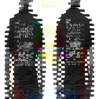 Senior 2024 Graduation Cruise Aw Ship Grad Trip Party Men's T-shirt Back Print | Seseable UK