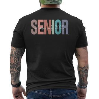 Senior 2025 Class Of 2025 Seniors Graduation 2025 Senior 25 Men's T-shirt Back Print - Seseable