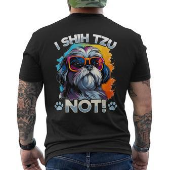 Shih Tzu Hsi Shih Dog Pet Dog Breed I Shih Tzu Not Men's T-shirt Back Print - Monsterry DE