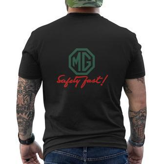 Shirt Mg Safety Fast Mens Back Print T-shirt - Thegiftio UK