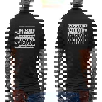 Shitshow Supervisor Supervisor Of The Shitshow Mens Back Print T-shirt - Thegiftio