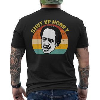 Shut Up Honky Vintage Men's T-shirt Back Print | Mazezy