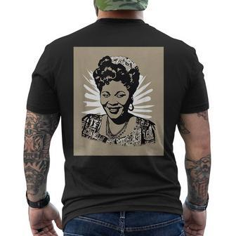 Sister Rosetta Tharpe Godmother Of Rock Tribute Men's T-shirt Back Print - Monsterry