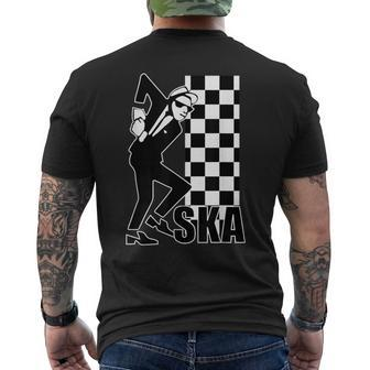 Ska Music Ska Music Is Life Ska Reggae T-Shirt mit Rückendruck - Seseable