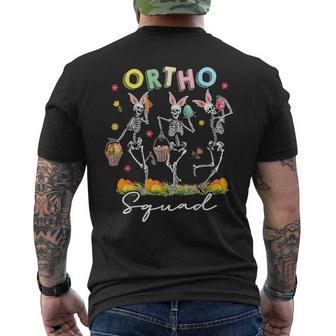Skeletons Dancing Orthopedic Men's T-shirt Back Print - Seseable