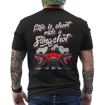 Slingshot Car Drivers Lovers Sling Shot Men's T-shirt Back Print - Seseable