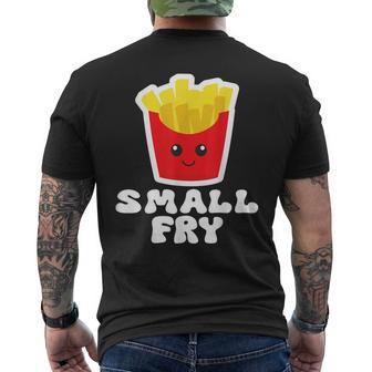 Small Fry Cute French Fry Toddler For Boys & Girls Men's T-shirt Back Print - Monsterry AU