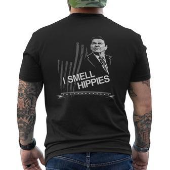I Smell Hippies Mens Back Print T-shirt - Thegiftio UK