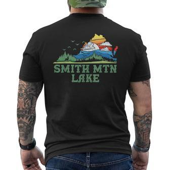Smith Mountain Lake Virginia Franklin County Outdoors Men's T-shirt Back Print - Monsterry