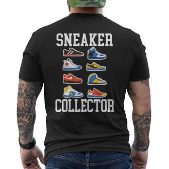 Sneaker Collector Sneakerhead Shoe Lover I Love Sneakers Men's T-shirt Back Print | Mazezy
