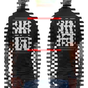Sneaker Heads Sneaker Lover Men's T-shirt Back Print - Monsterry