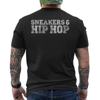 Sneakerhead Sneakers And Hip Hop Streetwear Men's T-shirt Back Print - Monsterry