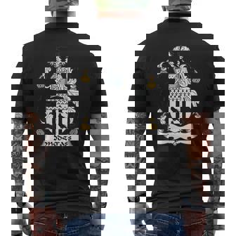Snodgrass Family Crest Scottish Family Crests Mens Back Print T-shirt | Seseable UK