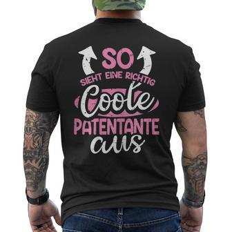 With So Ssieht Eine Richtig Coole Patentante Aus Süßn T-Shirt mit Rückendruck - Seseable