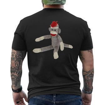 Sock Monkey Men's T-shirt Back Print - Monsterry DE