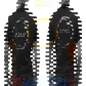 Solar Eclipse Twice In Lifetime Total Solar Eclipse 2024 Men's T-shirt Back Print - Thegiftio