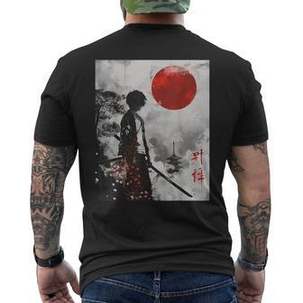 Solo Leveling Japanese Theme Men's T-shirt Back Print | Mazezy CA