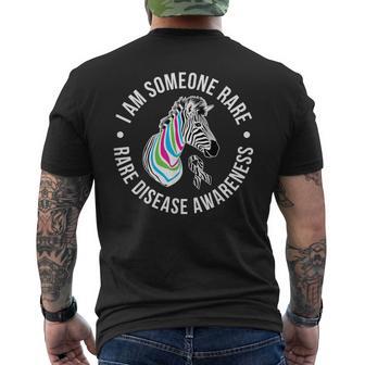 I Am Someone Rare Disease Awareness Rare Disease Warrior Men's T-shirt Back Print - Monsterry