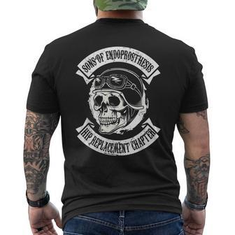 Sons Of Endoprosthesis Hip Replacement Chapter Hip Surgery Men's T-shirt Back Print - Monsterry AU