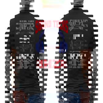 Sound Techs Do It Until It Hz Camiseta Hombre Estampado Espalda - Regaloses