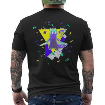 Spearmaster Slugcat Indie Rain World 90S Graphic Men's T-shirt Back Print | Seseable UK