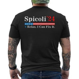 Spicoli 2024 Relax I Can Fix It Men's T-shirt Back Print - Seseable