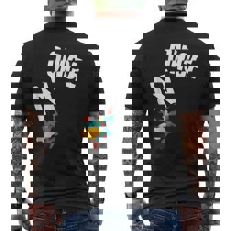 Stag Do Accessories Outfit Offensive Men's T-shirt Back Print - Thegiftio