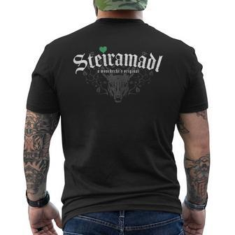 Steiramadl Wozechts Original Steirerin Madl Steiermark T-Shirt mit Rückendruck - Seseable