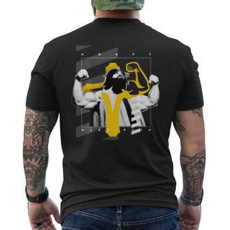 Stemmrobe Kraft & Disciplin T-Shirt mit Rückendruck - Seseable