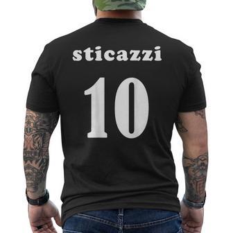 Sticazzi 10 Minimalist Sti Cocks Men's T-shirt Back Print - Monsterry AU