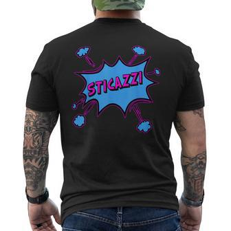 Sticazzi The Solution To Every Problem 3 Men's T-shirt Back Print - Monsterry UK