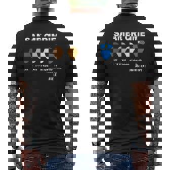 Stop Racism Same Crime No Racism End Racism Anti Racism Mens Back Print T-shirt - Thegiftio UK