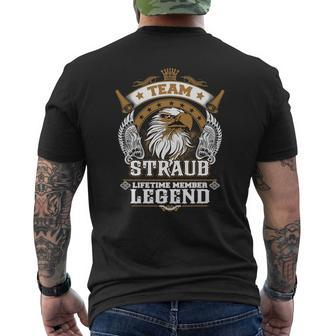 Straub Team Legend Straub Tshirt Mens Back Print T-shirt - Seseable