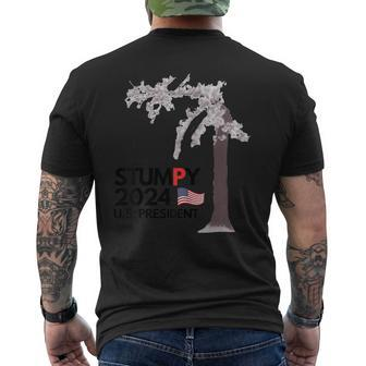Stumpy The Cherry Tree Men's T-shirt Back Print - Monsterry AU