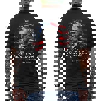 Suck It England 4Th Of July George Washington 1776 Men's T-shirt Back Print - Thegiftio